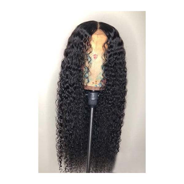 Full Lace Wigs 100% Hand-Tied, Wet Wavy Indian Remy Human Hair