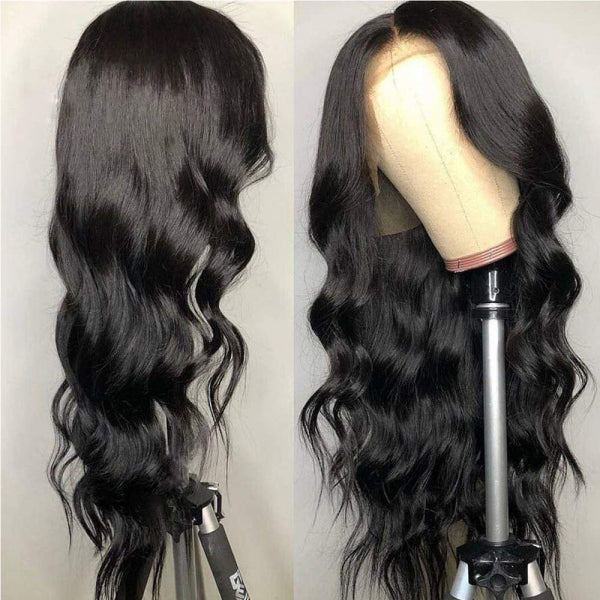 Full Lace Wigs 100% Hand-Tied, Gorgeous Wavy Indian Remy Human Hair