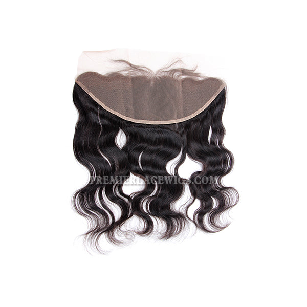 Spanish Wave Virgin Brazilian Hair Light Brown Lace Color Lace Frontal