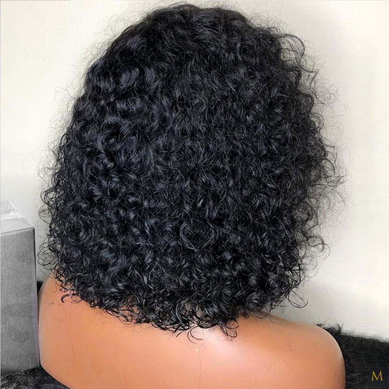 360 Lace wig 360 Swiss Lace Frontal Unprocessed Natural Black Color With Baby Hair 150% heavy density