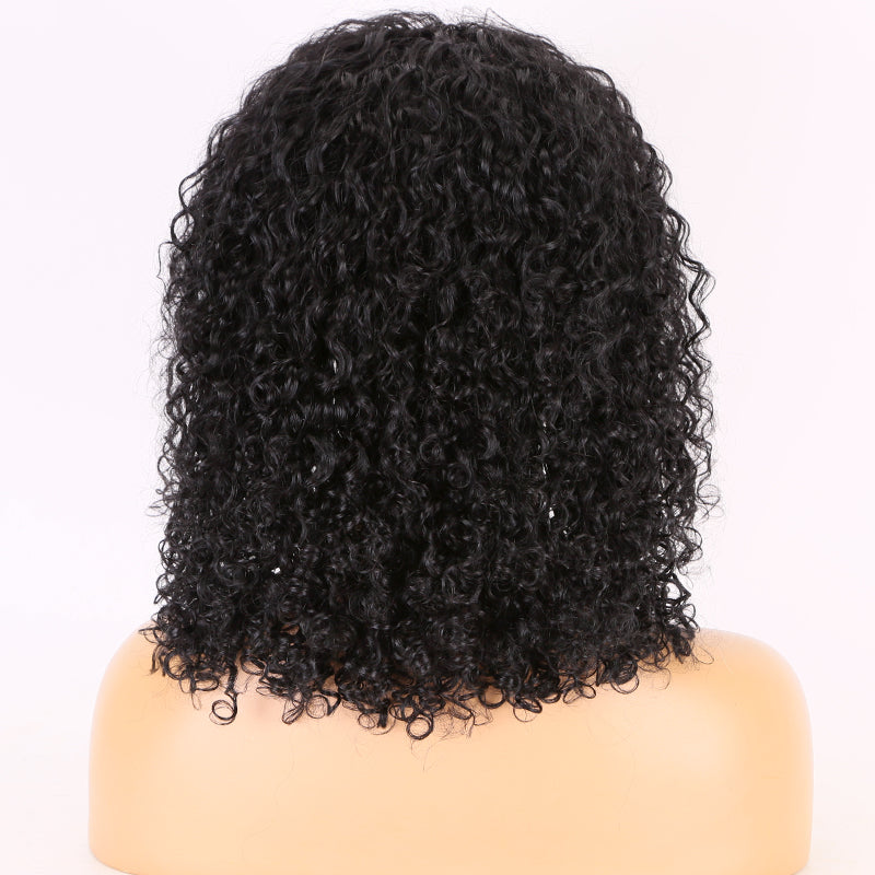 Premier 200% Density Brazilian Afro Kinky Curly Hair Headband Wig For Black Women