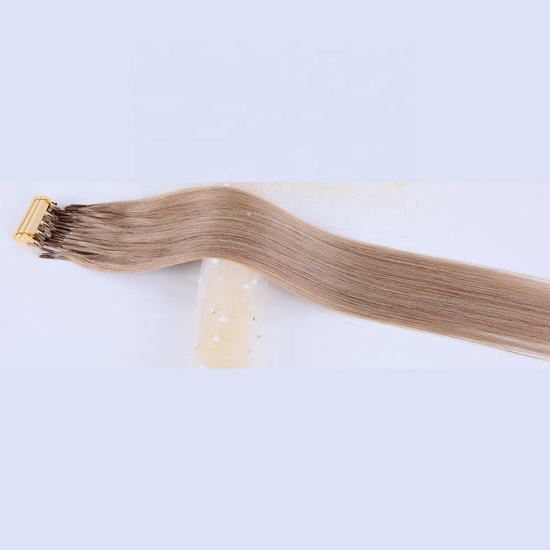 6d hair extension h6 feather hair extension black brown blonde color virgin hair