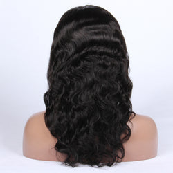 Premier Indian Remy Hair Natural Wavy Wholesale U Part Human Hair wig