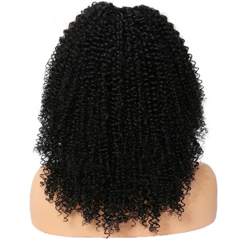 premier brazilian remy human hair u part wig short afro wigs for black women