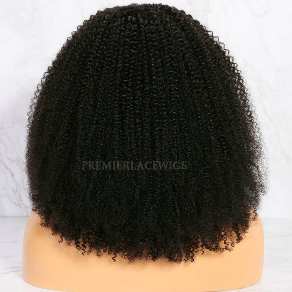 new arrival Textured U-Part Wigs Afro Kinky Curly ( For 3c and 4a textures) indian remy hair with cheap price