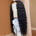 Full Lace Wigs 100% Hand-Tied, Wet Wavy Indian Remy Human Hair