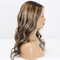 Claire--Full Lace Wigs Blonde Highlights Chinese Virgin Human Hair