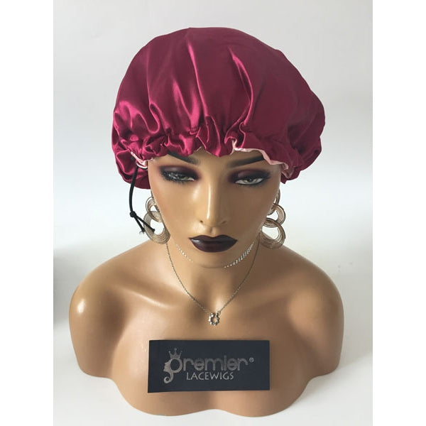 Satin Hair Bonnet Adjustable Sleeping Cap